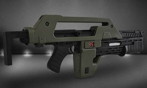 Hollywood Collectibles 完美复制 《 异形2 》 M41A 电磁脉冲步枪